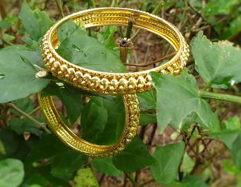 Golden bangles 1