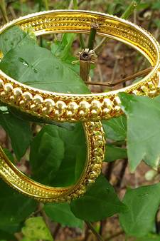 Golden bangles