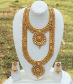 South Indian jewellery pearl necklace set