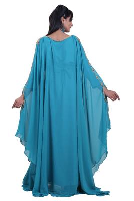 Dubai Kaftan Women Dress Moroccan Caftan Long Farasha Maxi Dress Al113 2