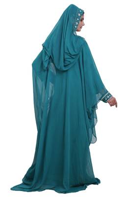 Dubai Kaftan Women Dress Moroccan Caftan Long Farasha Maxi Dress Al114 2