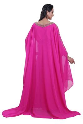 Dubai Kaftan Women Dress Moroccan Caftan Long Farasha Maxi Dress Al118 2