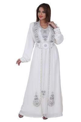 Dubai Kaftan Women Dress Moroccan Caftan Long Farasha Maxi Dress Al123 4