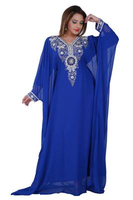Dubai Kaftan Women Dress Moroccan Caftan Long Farasha Maxi Dress Al129 4
