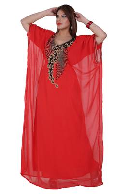 Dubai Kaftan Women Dress Moroccan Caftan Long Farasha Maxi Dress Al131 1