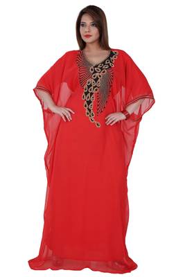 Dubai Kaftan Women Dress Moroccan Caftan Long Farasha Maxi Dress Al131 4