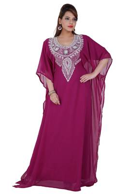 Dubai Kaftan Women Dress Moroccan Caftan Long Farasha Maxi Dress Al138 1