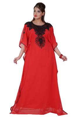 Dubai Kaftan Women Dress Moroccan Caftan Long Farasha Maxi Dress Al142 2