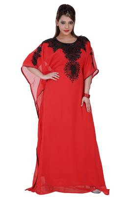 Dubai Kaftan Women Dress Moroccan Caftan Long Farasha Maxi Dress Al142 3