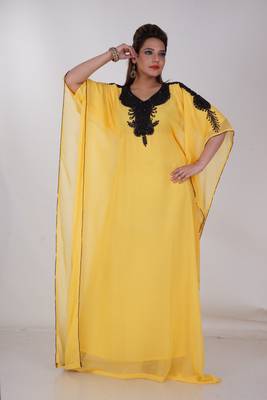 Dubai Kaftan Women Dress Moroccan Caftan Long Farasha Maxi Dress Al148 2
