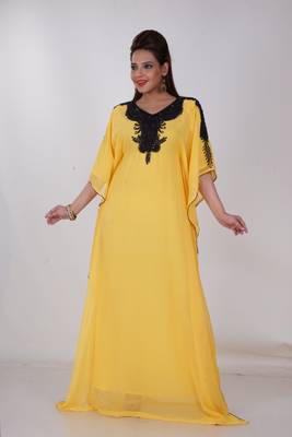 Dubai Kaftan Women Dress Moroccan Caftan Long Farasha Maxi Dress Al148 4