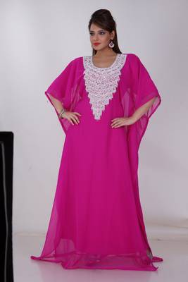 Dubai Kaftan Women Dress Moroccan Caftan Long Farasha Maxi Dress Al153 3