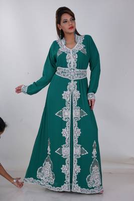Dubai Kaftan Women Dress Moroccan Caftan Long Farasha Maxi Dress Al155 1