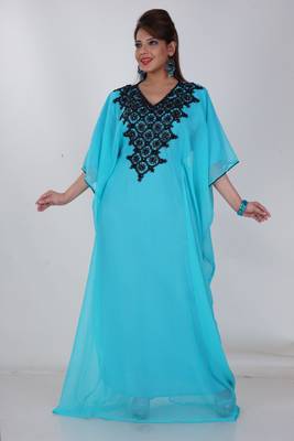 Dubai Kaftan Women Dress Moroccan Caftan Long Farasha Maxi Dress Al156 3