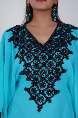 Dubai Kaftan Women Dress Moroccan Caftan Long Farasha Maxi Dress Al156 5