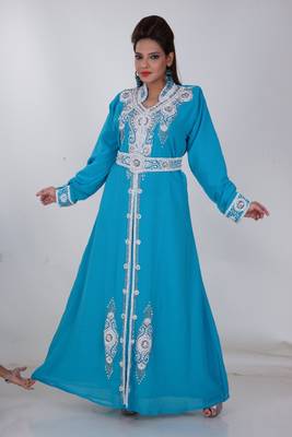 Dubai Kaftan Women Dress Moroccan Caftan Long Farasha Maxi Dress Al157 2