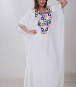 Dubai Kaftan Women Dress Moroccan Caftan Long Farasha Maxi Dress Al158
