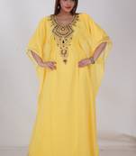 Dubai Kaftan Women Dress Moroccan Caftan Long Farasha Maxi Dress Al160