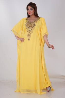 Dubai Kaftan Women Dress Moroccan Caftan Long Farasha Maxi Dress Al160 4