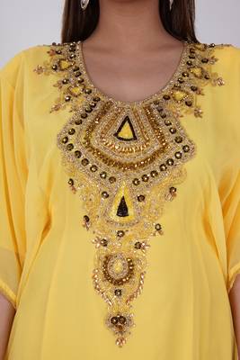 Dubai Kaftan Women Dress Moroccan Caftan Long Farasha Maxi Dress Al160 5
