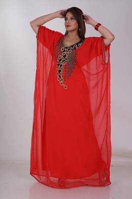Dubai Kaftan Women Dress Moroccan Caftan Long Farasha Maxi Dress Al161 3
