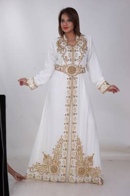 Dubai Kaftan Women Dress Moroccan Caftan Long Farasha Maxi Dress Al162 4