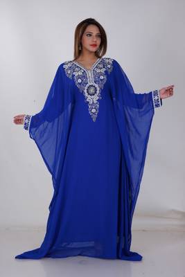 Dubai Kaftan Women Dress Moroccan Caftan Long Farasha Maxi Dress Al163 3