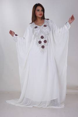 Dubai Kaftan Women Dress Moroccan Caftan Long Farasha Maxi Dress Al165 5