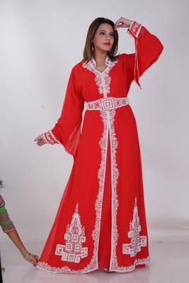 Dubai Kaftan Women Dress Moroccan Caftan Long Farasha Maxi Dress Al166 2