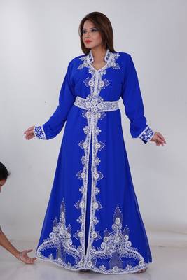 Dubai Kaftan Women Dress Moroccan Caftan Long Farasha Maxi Dress Al167 3