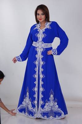 Dubai Kaftan Women Dress Moroccan Caftan Long Farasha Maxi Dress Al167 4