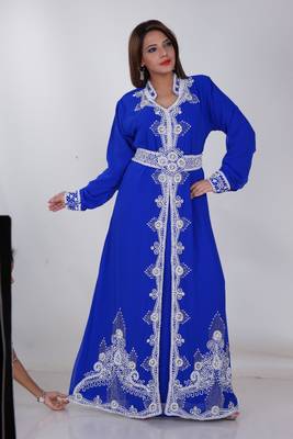 Dubai Kaftan Women Dress Moroccan Caftan Long Farasha Maxi Dress Al167 5