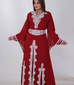 Dubai Kaftan Women Dress Moroccan Caftan Long Farasha Maxi Dress Al168