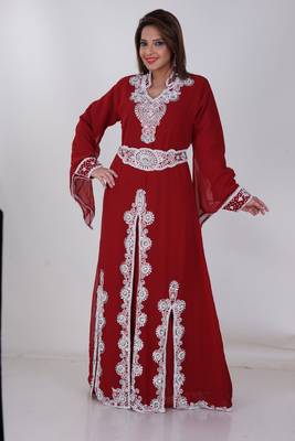 Dubai Kaftan Women Dress Moroccan Caftan Long Farasha Maxi Dress Al168 2