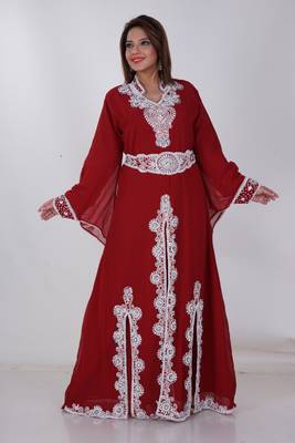 Dubai Kaftan Women Dress Moroccan Caftan Long Farasha Maxi Dress Al168 4