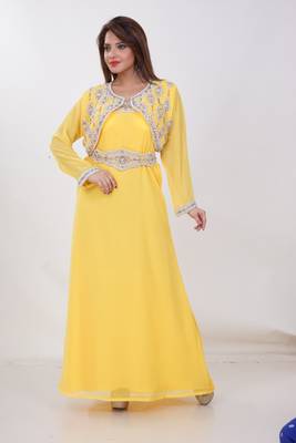 Dubai Kaftan Women Dress Moroccan Caftan Long Farasha Maxi Dress Al172 1