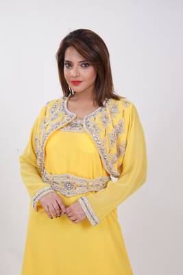 Dubai Kaftan Women Dress Moroccan Caftan Long Farasha Maxi Dress Al172 4