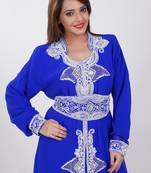 Dubai Kaftan Women Dress Moroccan Caftan Long Farasha Maxi Dress Al175