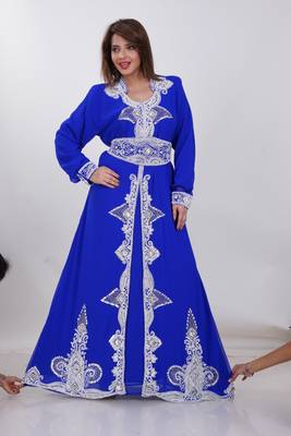 Dubai Kaftan Women Dress Moroccan Caftan Long Farasha Maxi Dress Al175 5