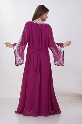 Dubai Kaftan Women Dress Moroccan Caftan Long Farasha Maxi Dress Al178 2