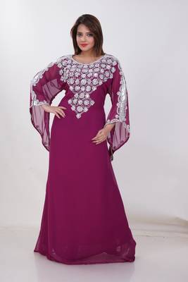 Dubai Kaftan Women Dress Moroccan Caftan Long Farasha Maxi Dress Al178 5