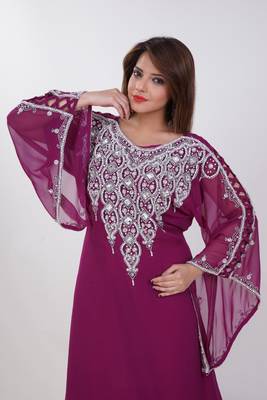 Dubai Kaftan Women Dress Moroccan Caftan Long Farasha Maxi Dress Al180 1