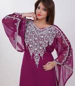 Dubai Kaftan Women Dress Moroccan Caftan Long Farasha Maxi Dress Al180