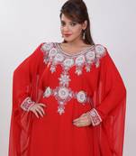 Dubai Kaftan Women Dress Moroccan Caftan Long Farasha Maxi Dress Al184
