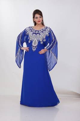 Dubai Kaftan Women Dress Moroccan Caftan Long Farasha Maxi Dress Al186 3