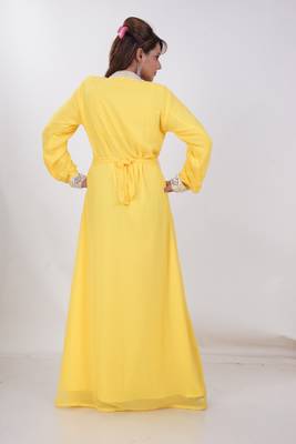 Dubai Kaftan Women Dress Moroccan Caftan Long Farasha Maxi Dress Al189 4