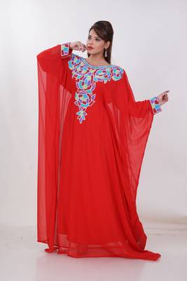 Dubai Kaftan Women Dress Moroccan Caftan Long Farasha Maxi Dress Al191 1