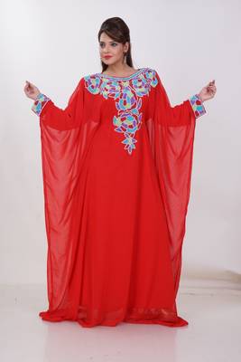 Dubai Kaftan Women Dress Moroccan Caftan Long Farasha Maxi Dress Al191 2
