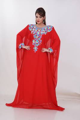 Dubai Kaftan Women Dress Moroccan Caftan Long Farasha Maxi Dress Al191 3