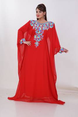 Dubai Kaftan Women Dress Moroccan Caftan Long Farasha Maxi Dress Al191 4